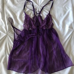 Victoria’s Secret Purple Babydoll | Small